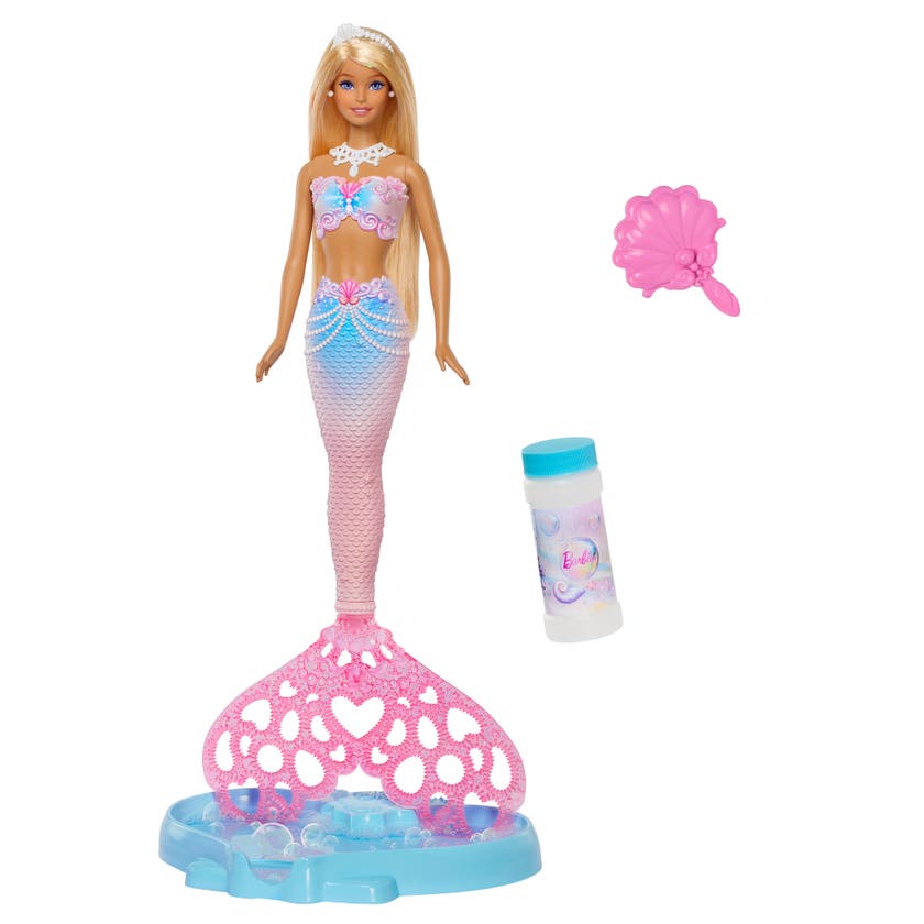Barbie Bubbletastic Mermaid – havfrue med boblefunksjon