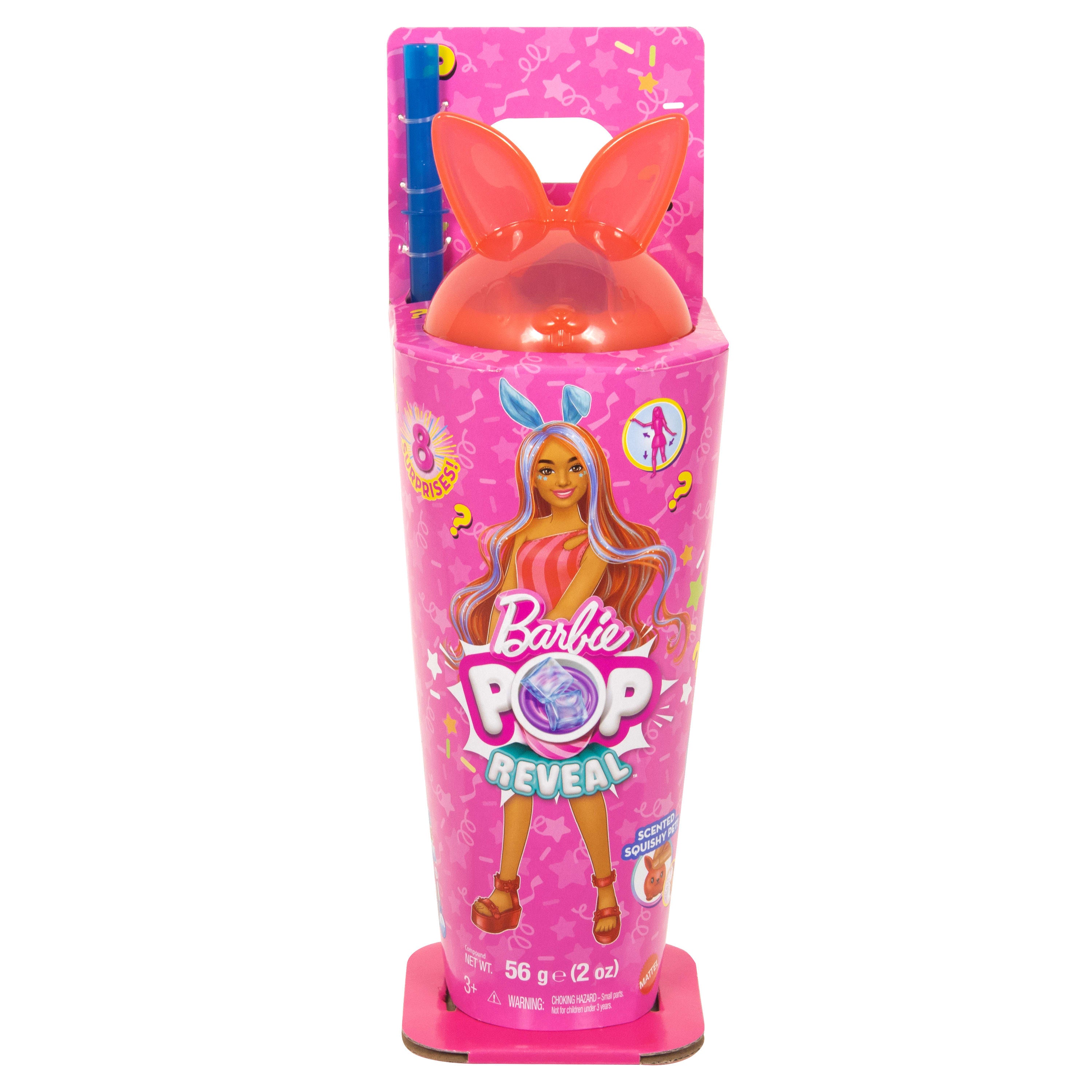 Barbie Pop Reveal Shakes Series Bright Bunny-dukke
