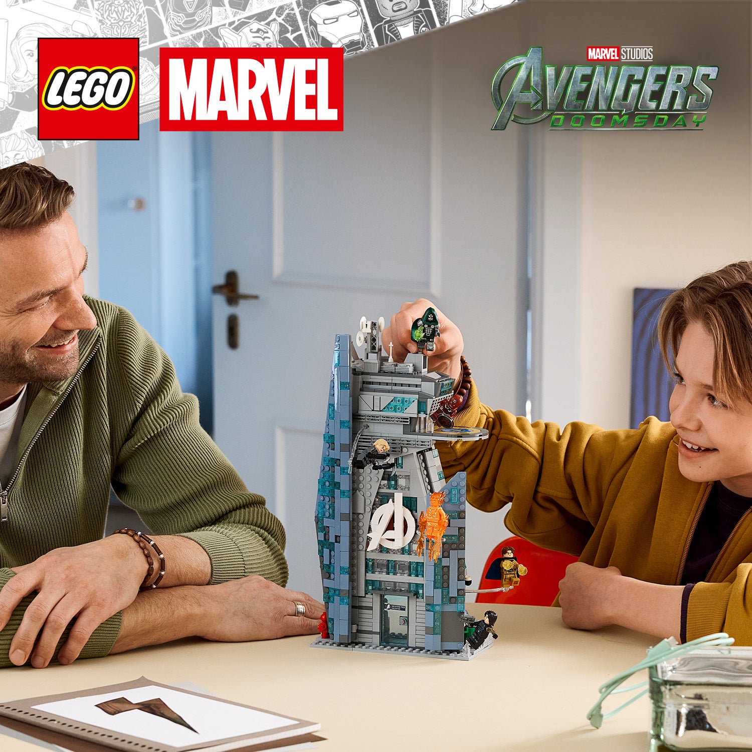 LEGO® Marvel Avengers Doomsday nye Avengers-tårn 76352