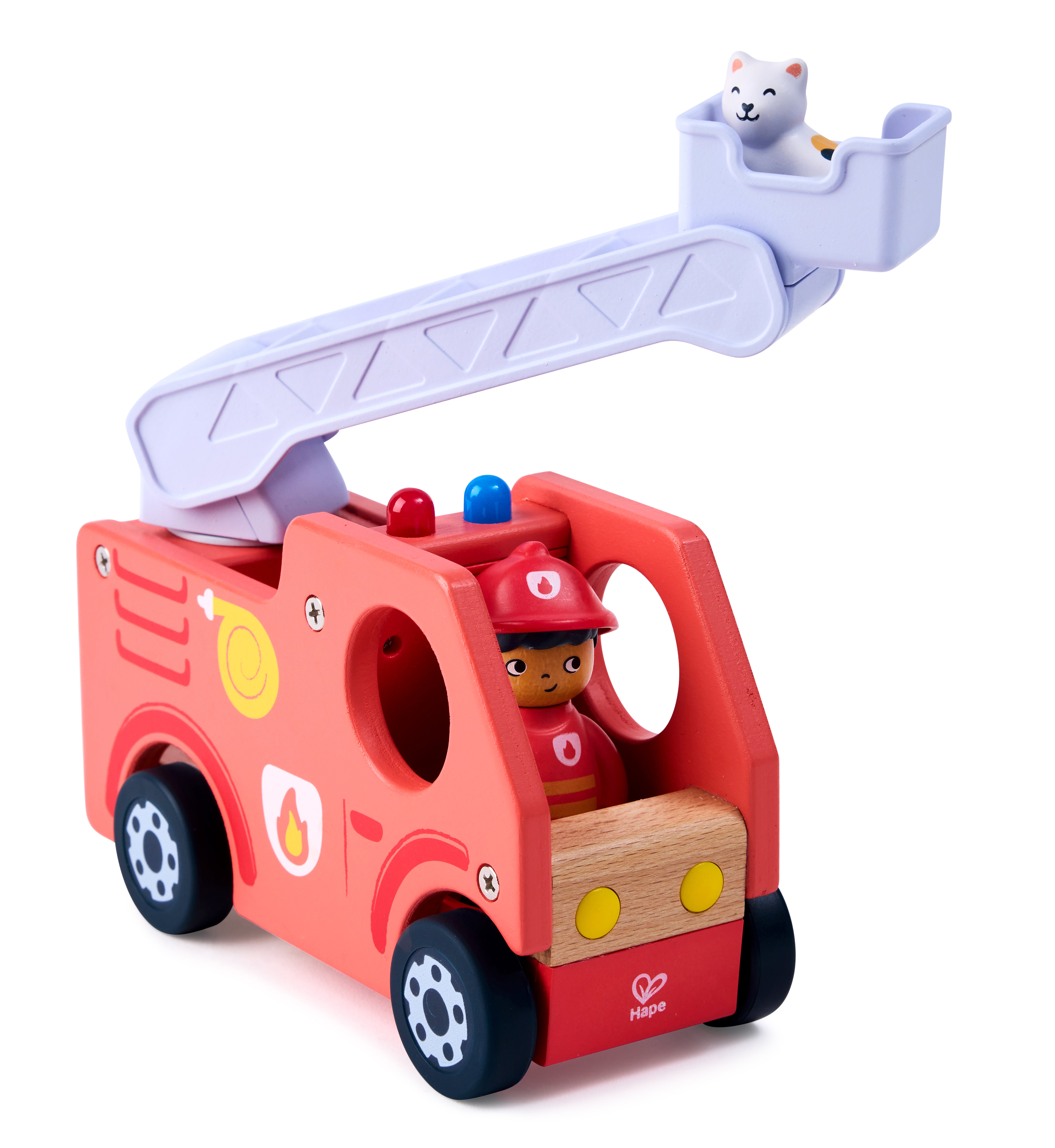 Hape The Roaring Fire Truck With Sound