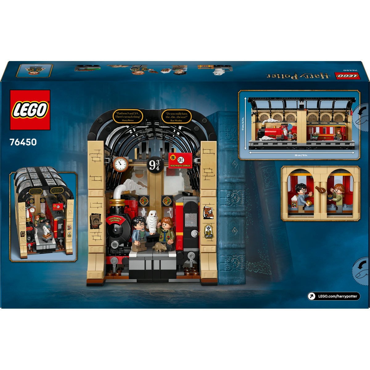 LEGO Harry Potter 76450, Bokstøtte: Hogwartsekspressen