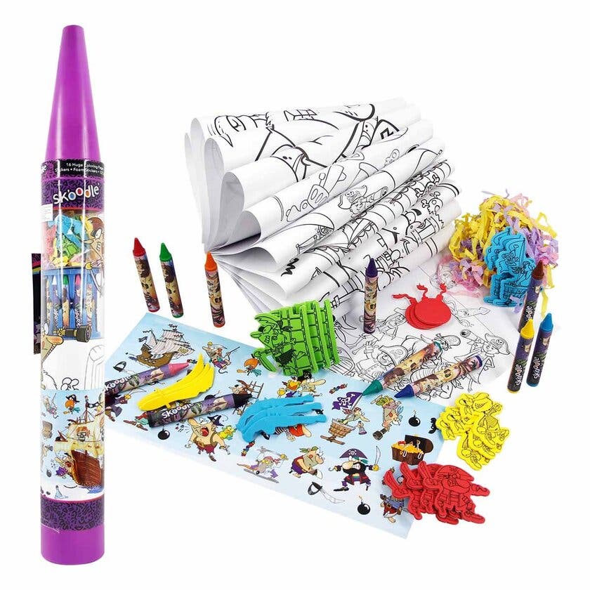 Skoodle, Fargestifter i rør, Pirater