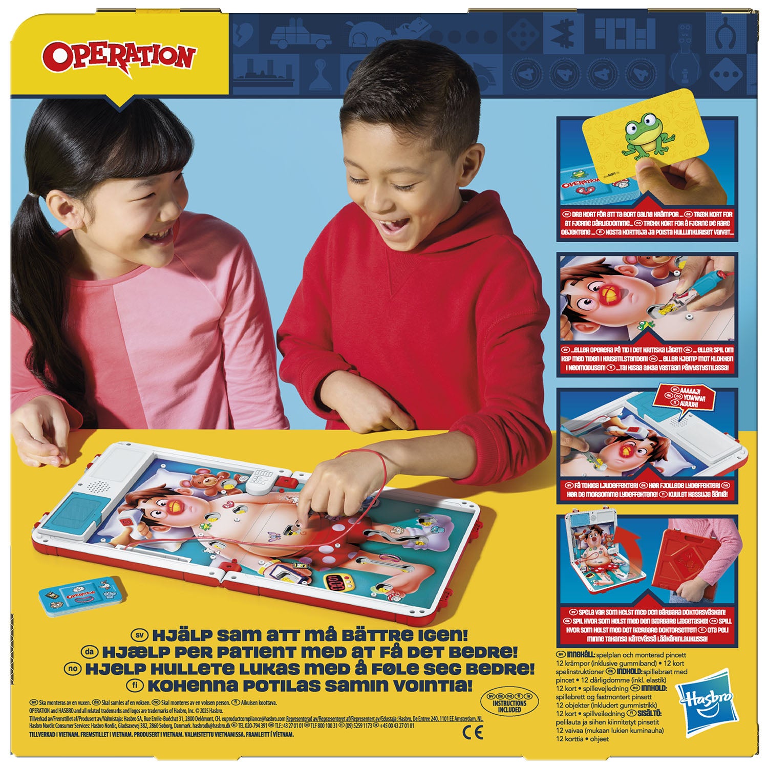 Hasbro Gaming Operation brettspill