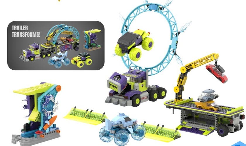BLDR Monster Jam Arena Konstruksjonsleke