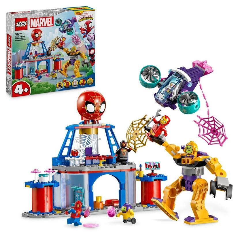 LEGO 10794, Team Spideys nett-hovedkvarter