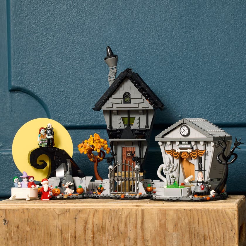 LEGO® Ideas Tim Burtons Et førjulsmareritt, diorama 21351