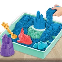 Kinetic Sand, sandkasse-sett – blå