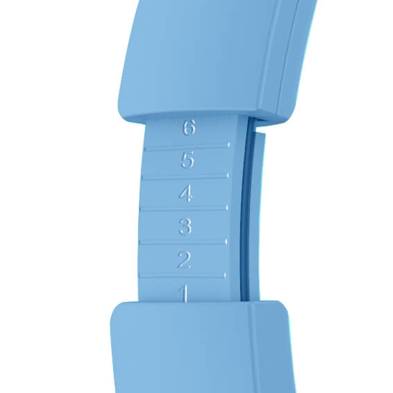 Bluey trådløse hodetelefoner med volumkontroll 85/95 dB