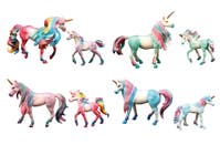 Animal Life - Unicorn med føll