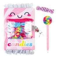 Make it Real, Candy Plush Pocket Låsbart Notatbok