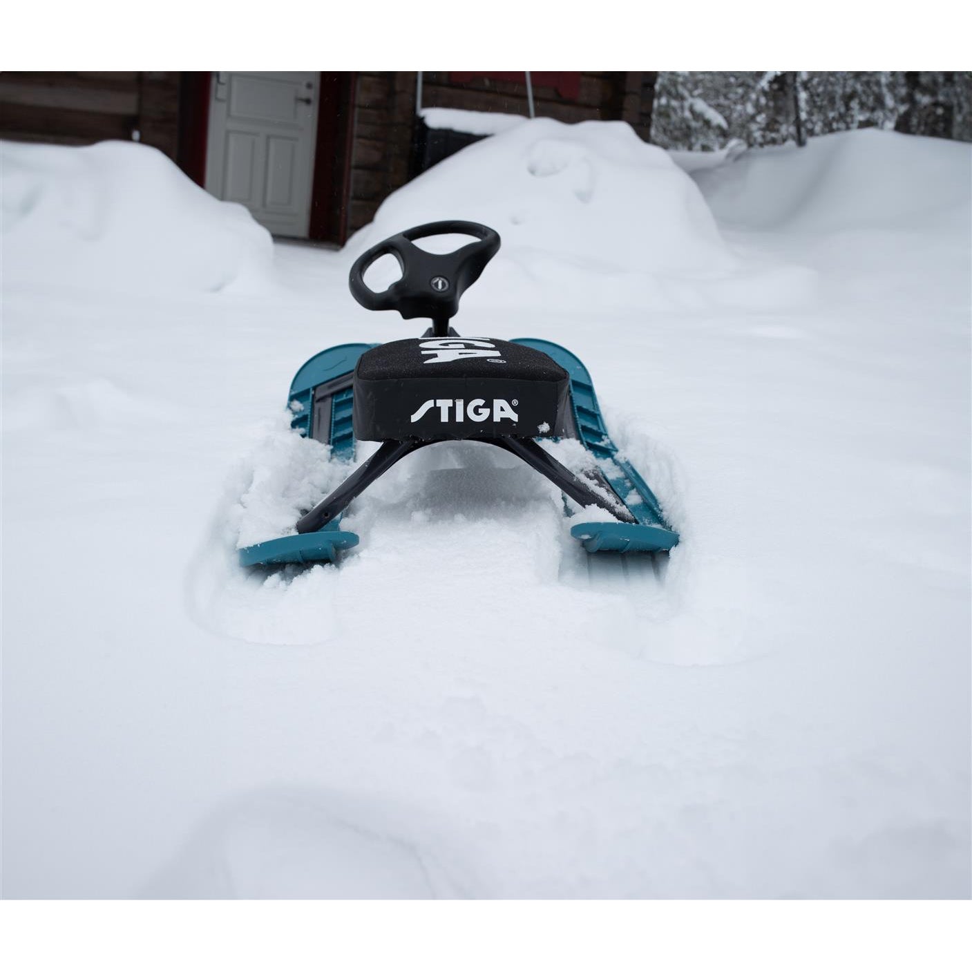 STIGA Winter Snowracer Curve sitbeskytter neopren 10 mm