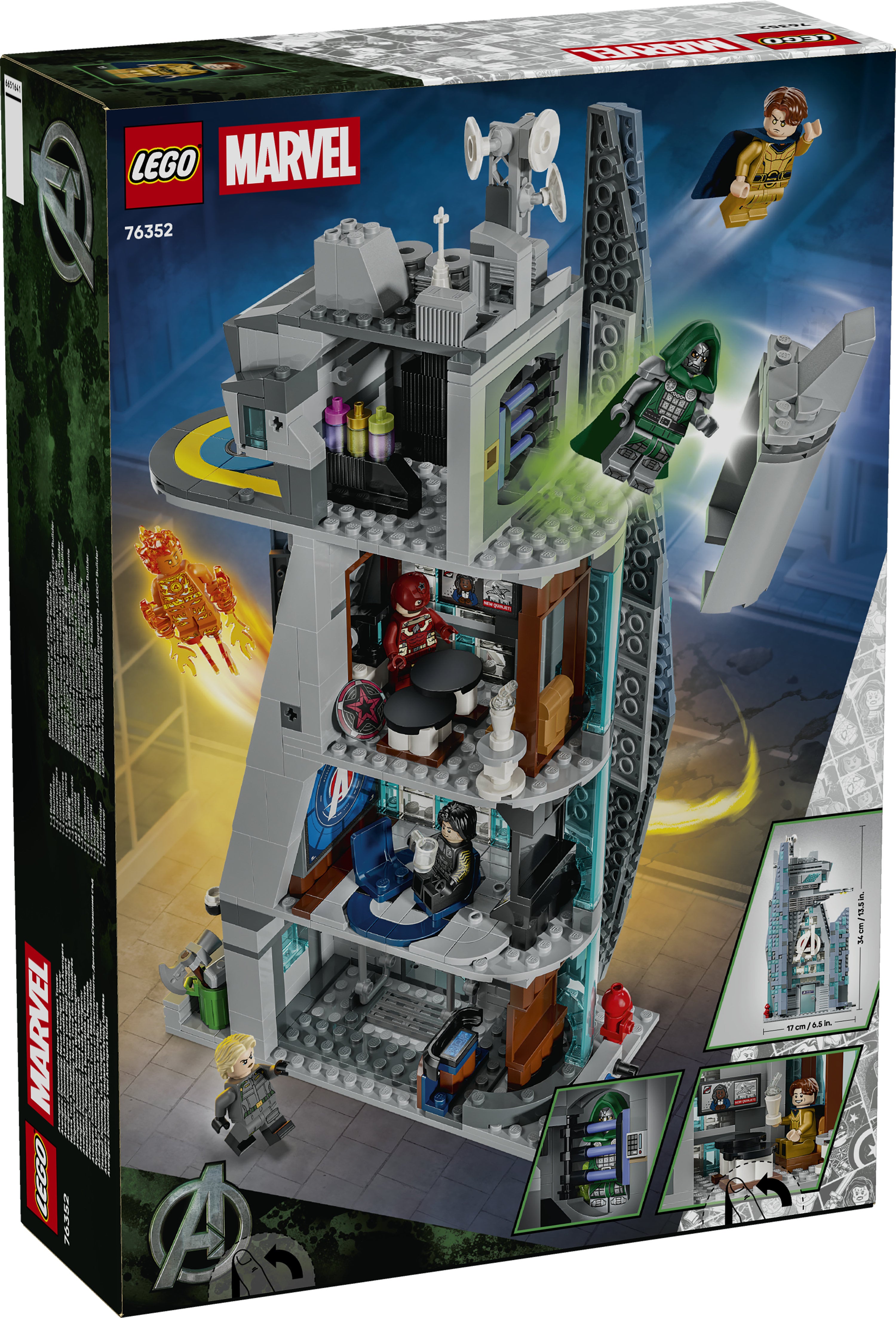 LEGO® Marvel Avengers Doomsday nye Avengers-tårn 76352