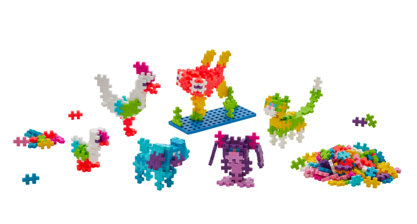 Plus-Plus Learn to Build Kjæledyr