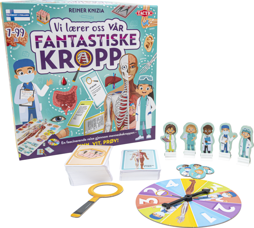 Lär dig om Vår fantastiska kropp SE