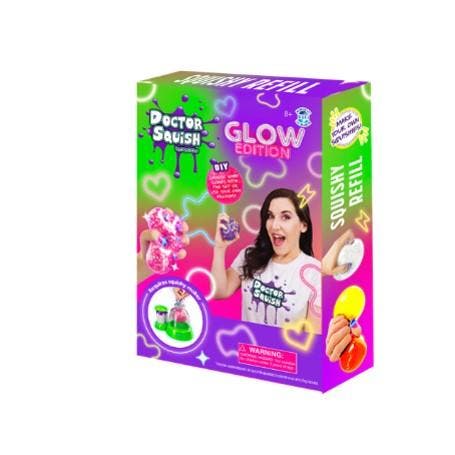 Doctor Squish Squishy Pack Påfyll Neon Edition