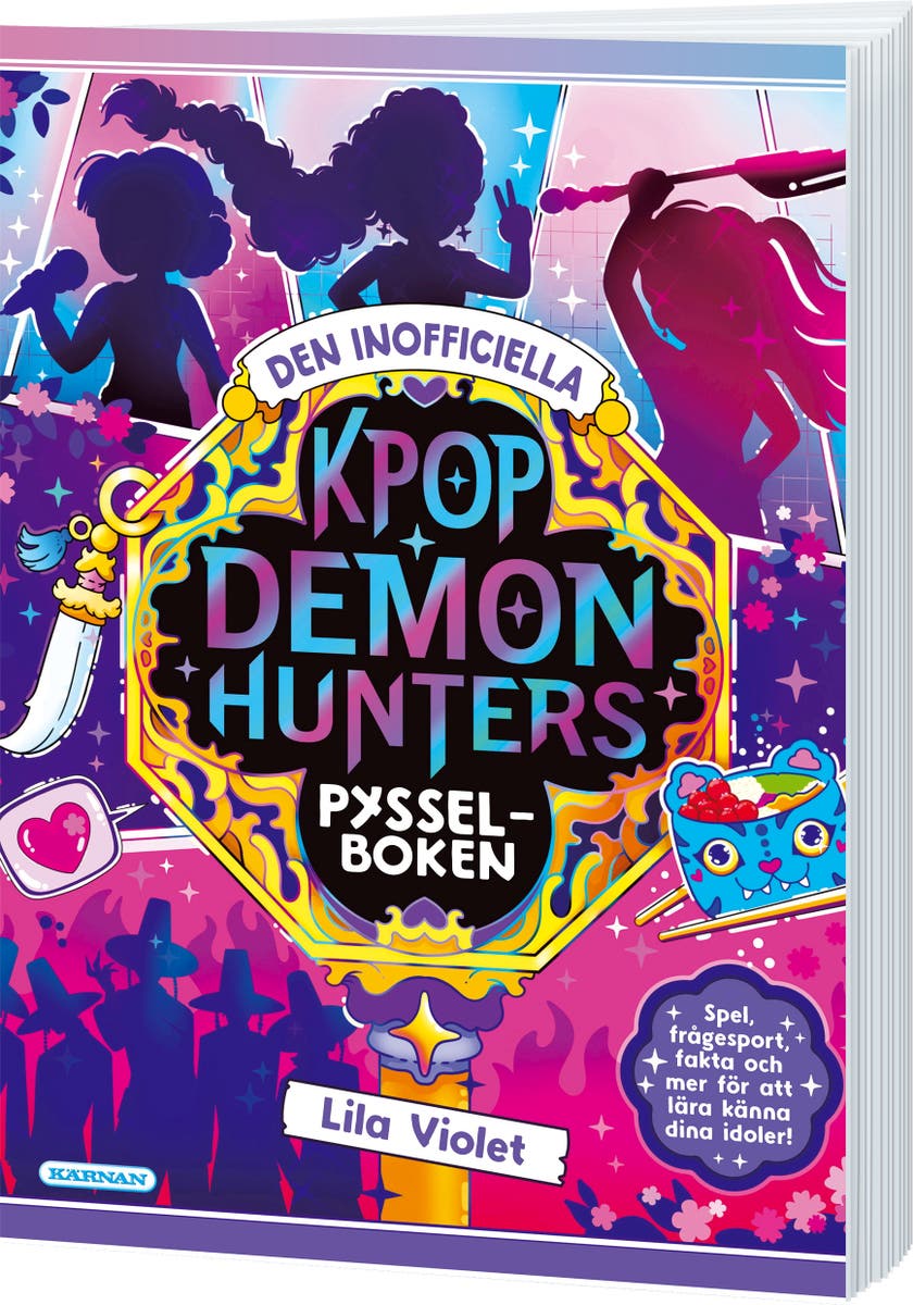 Aktivitetsbok K-Pop Demon Hunters