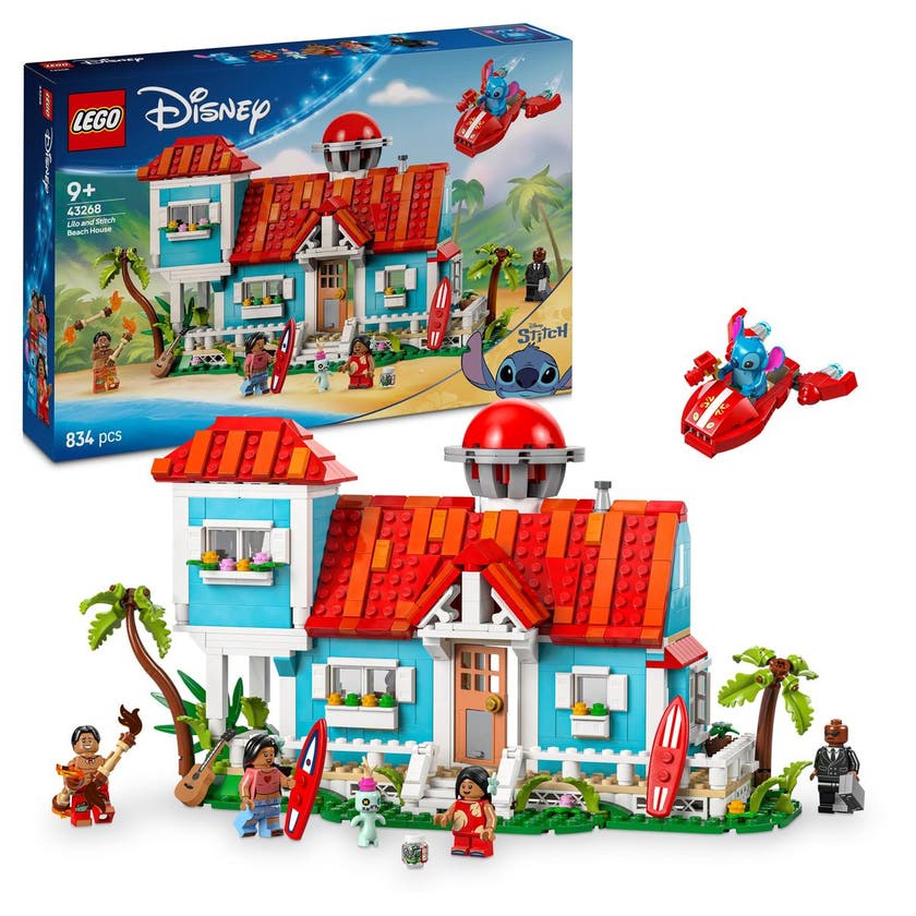 LEGO Disney Classic Disney™ 43268, Lilo og Stitch strandhus