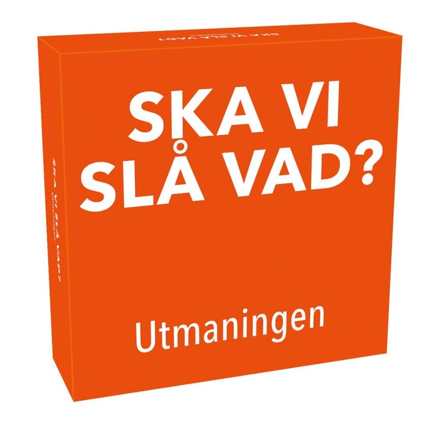 Skal Vi Vedde, Utfordringen!