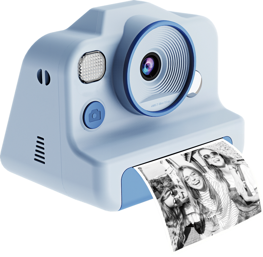 MiniLens Instant Print Camera Blue
