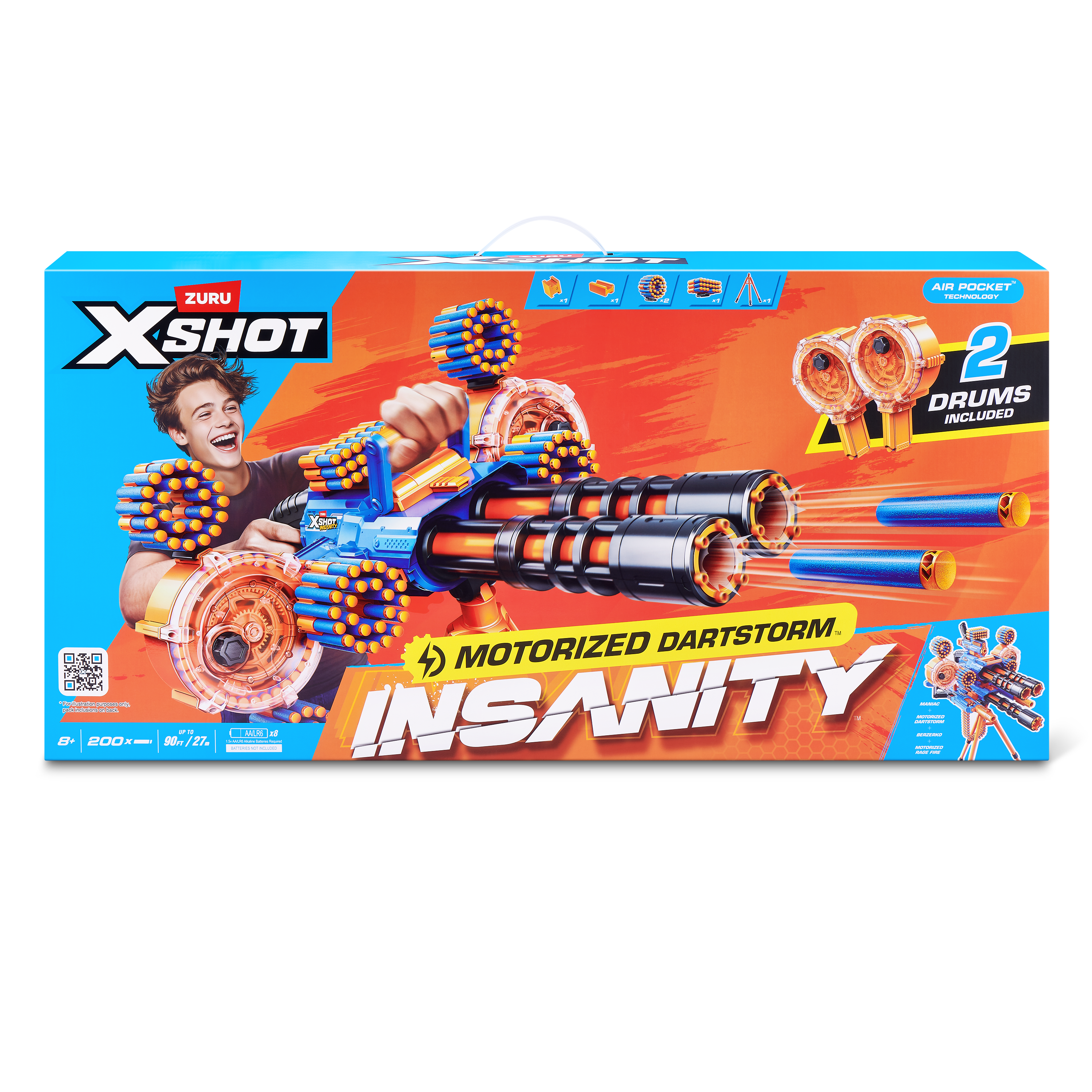 XSHOT Insanity Motorisert Blaster
