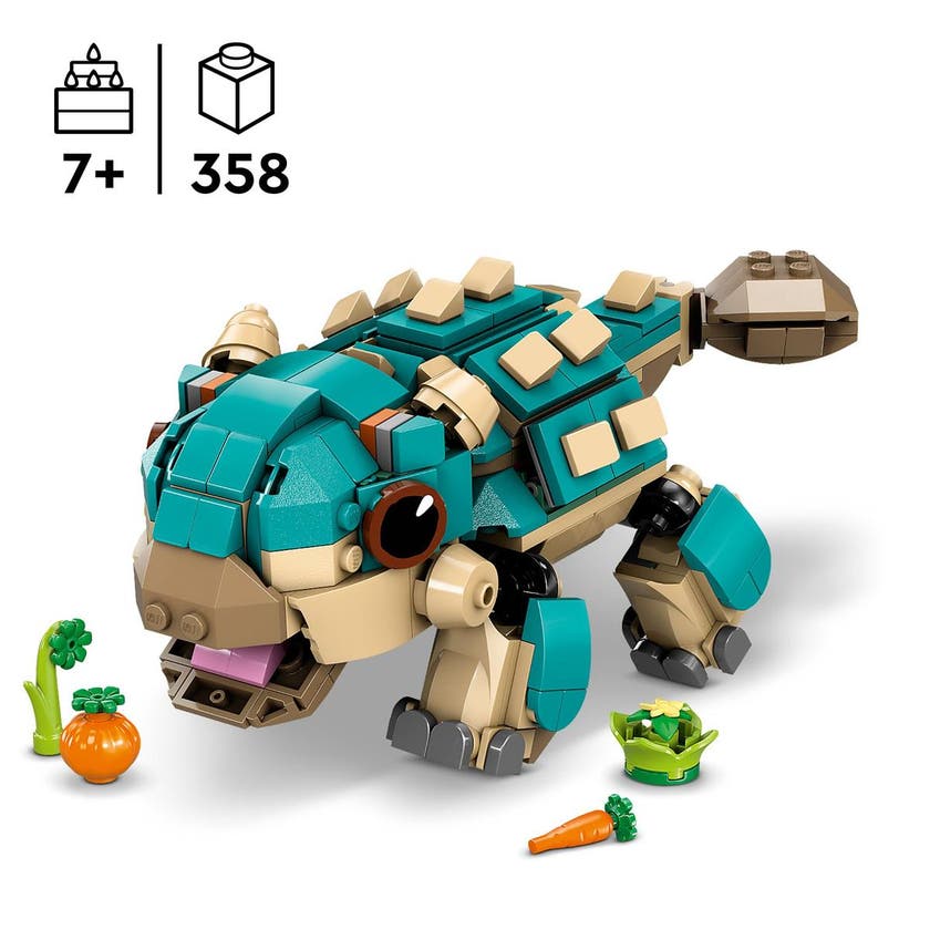 LEGO Jurassic World 76962, Baby Bumpy: ankylosaurus