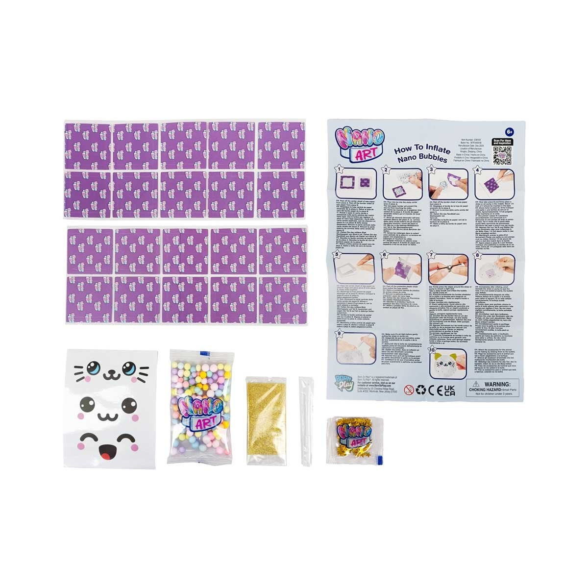 Nano Art, Oppblåsbare Venner Trioen