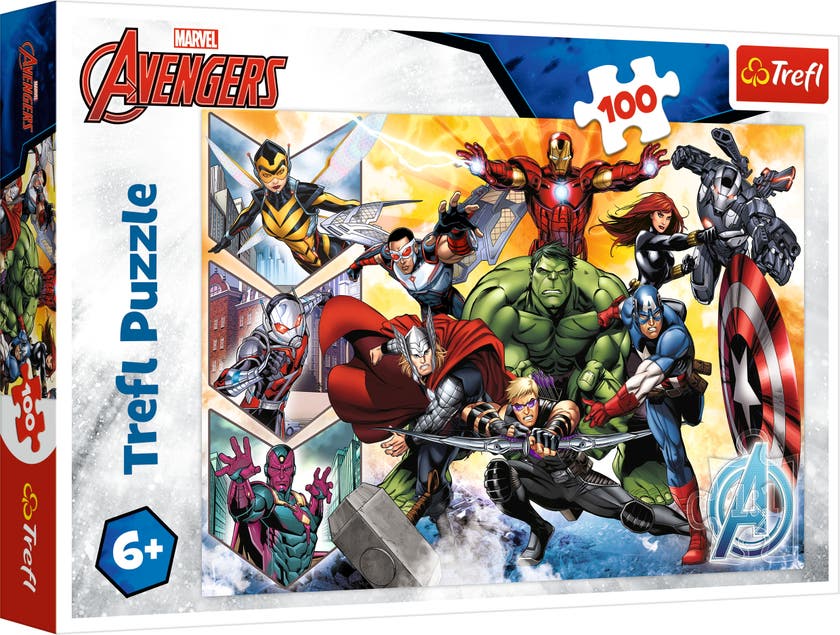 Trefl The Power of the Avengers 100-biter puslespill