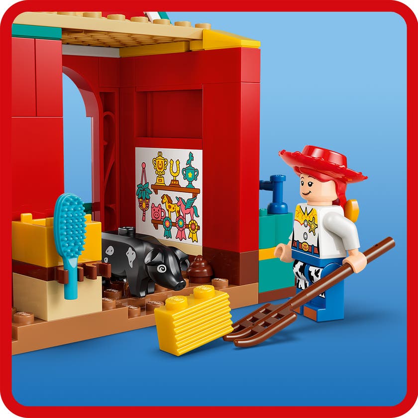 LEGO® ǀ Disney og Pixar Toy Story 5 Blazes hestegård 43304