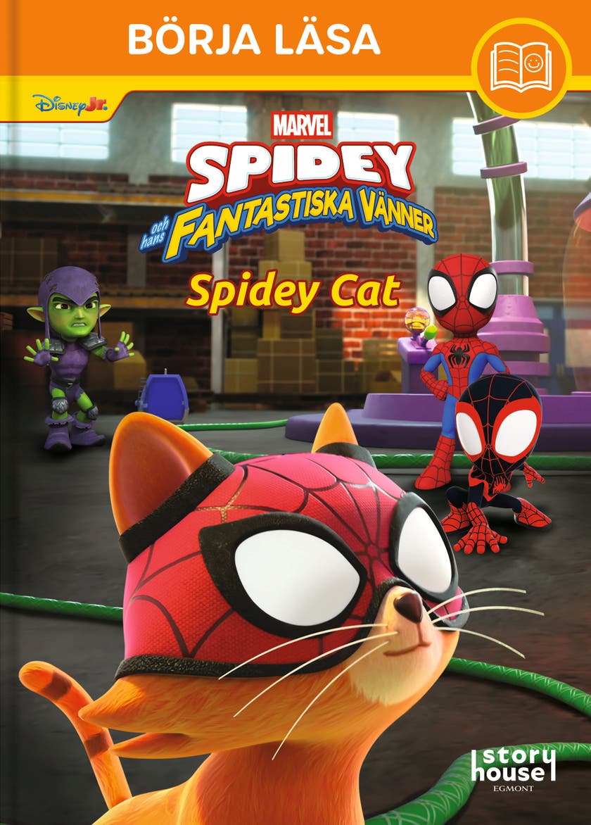 Spidey Cat - Begynn å lese