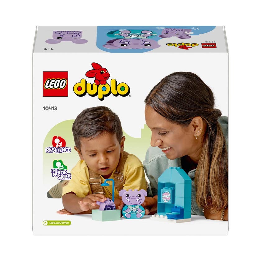 LEGO DUPLO Min Første 10413, Daglige Rutiner: Badedag