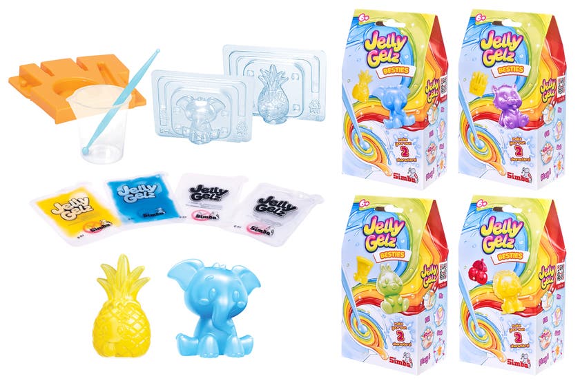 Jelly Gelz Foodies, 4-sortert sett