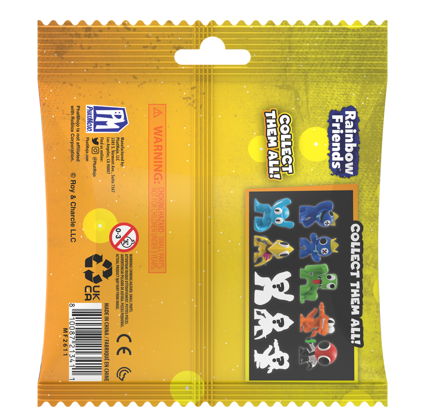 Rainbow Friends, Minifigurer