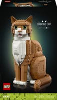 LEGO® Ideas Oransje katt, byggbar dyrefigur 21376
