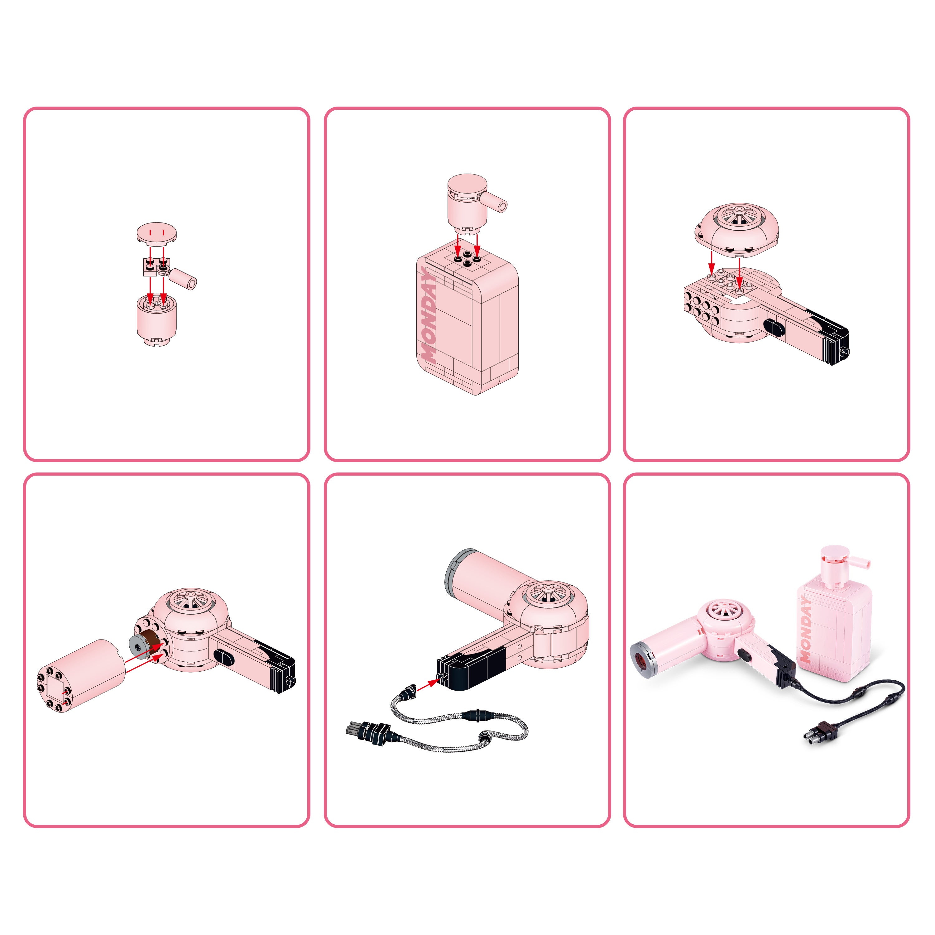 MAX Build More Beauty – Føner & Sjampo fra ZURU, 8+