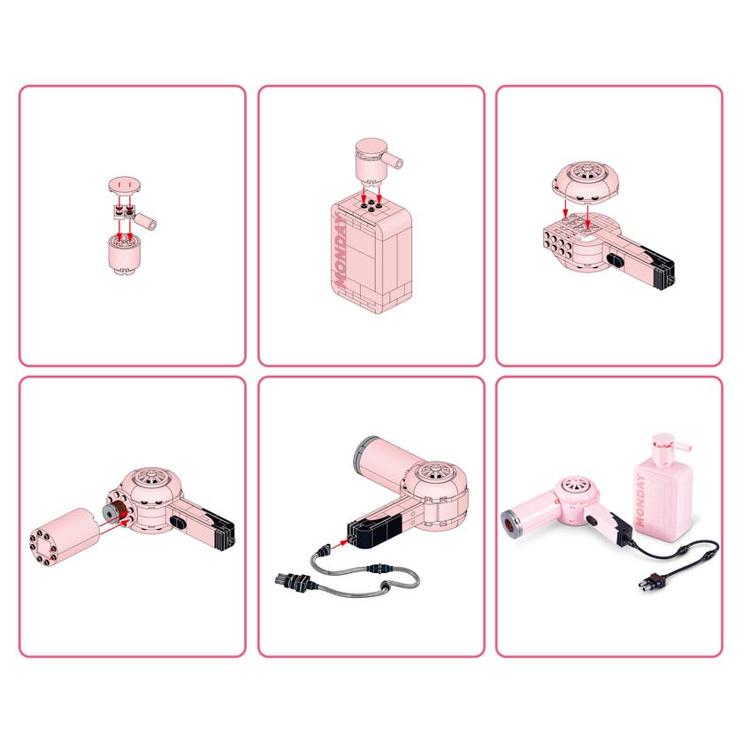 MAX Build More Beauty – Føner & Sjampo fra ZURU, 8+