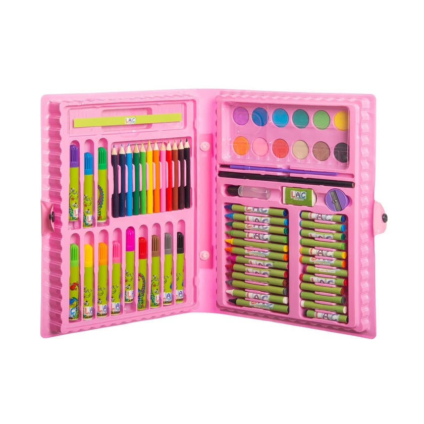 LAC, Malersett 68 deler, rosa