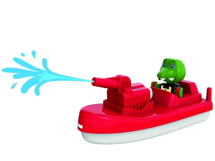 AquaPlay Brannbåt med Figur
