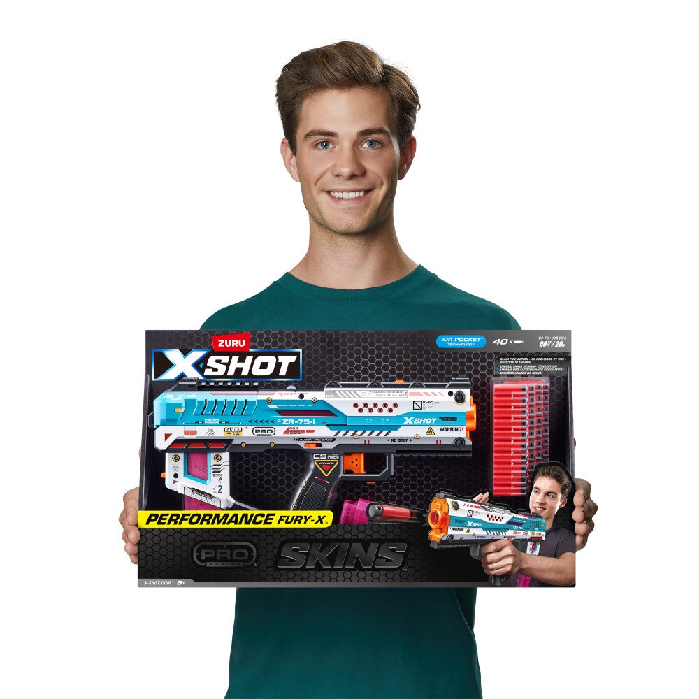 XSHOT SKINS Pro Series Fury-X Blaster med 40 piler