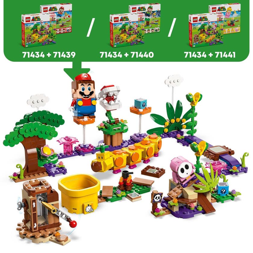 LEGO Super Mario 71434, Soda Jungle – Skapelsesett