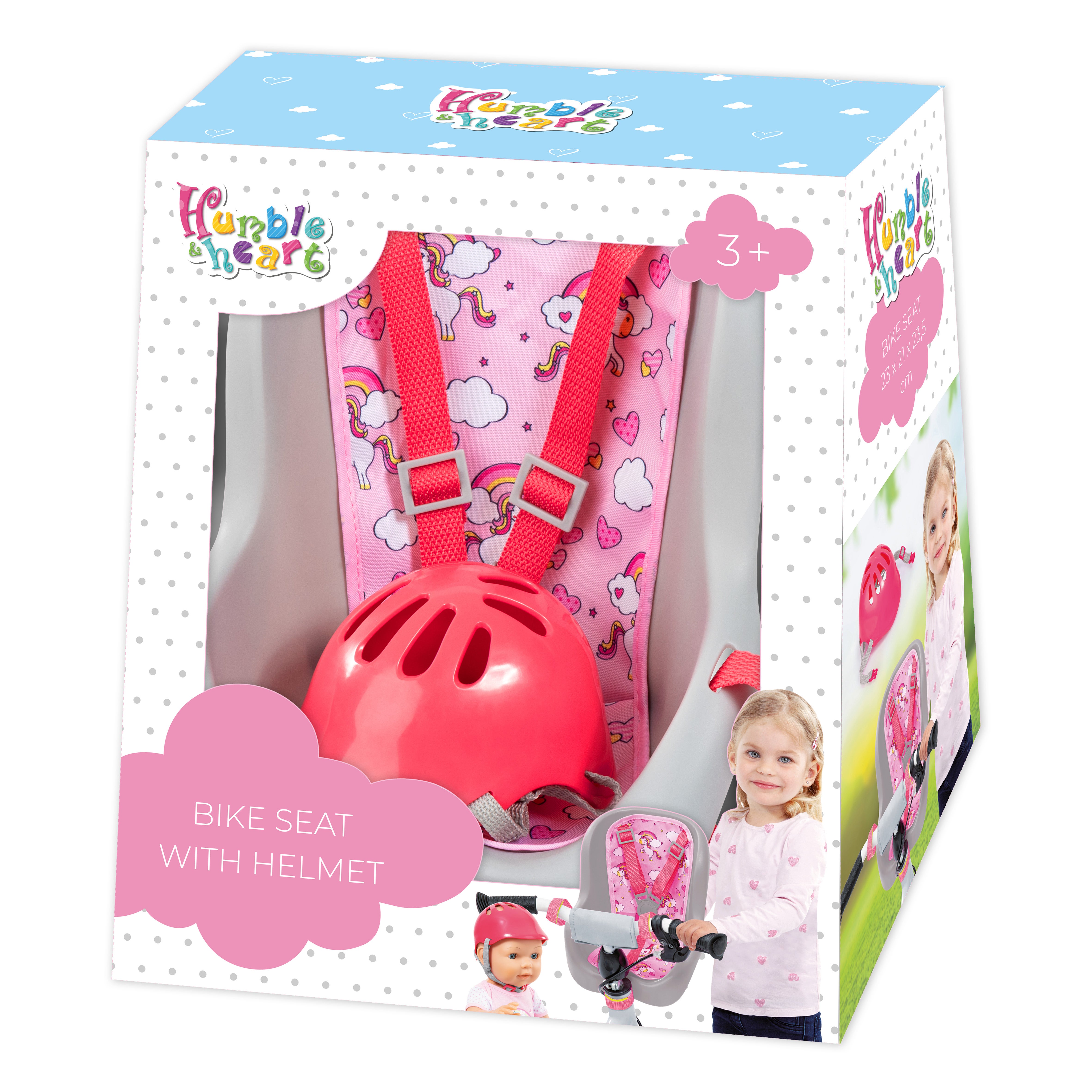 Humble & Heart, Sykkelsete med hjelm