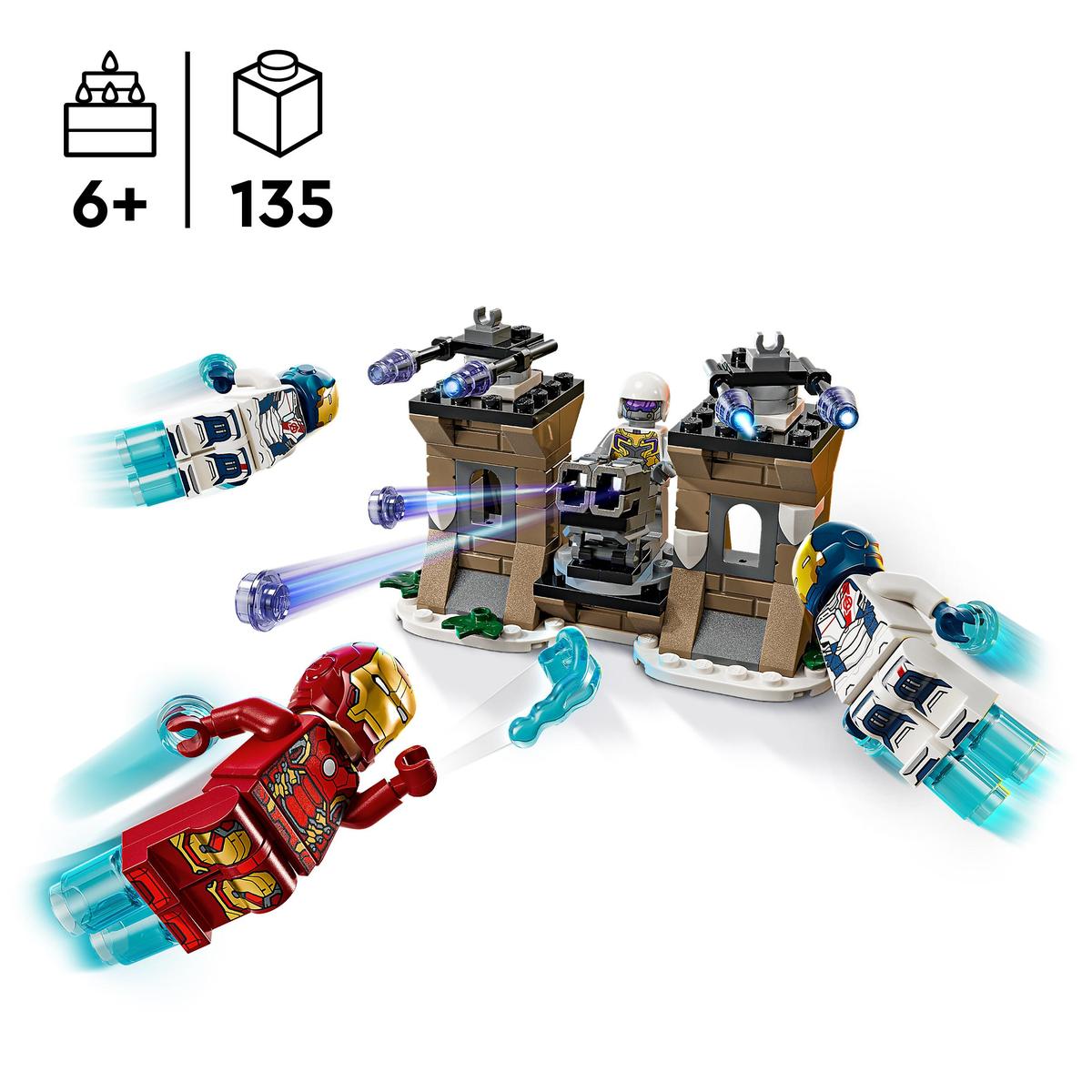 LEGO Marvel 76288, Iron Man & Iron Legion mot Hydrasoldat
