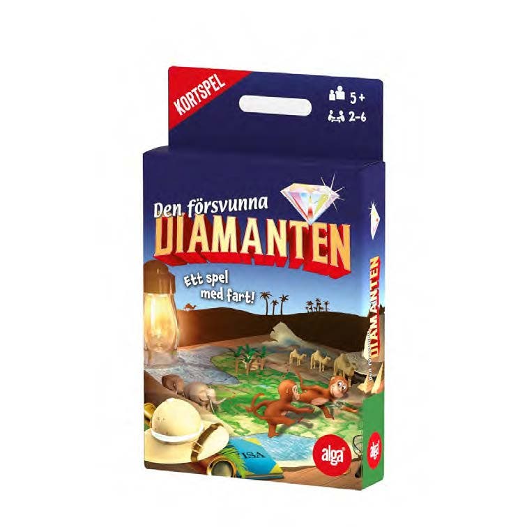 Alga, Den forsvunne diamanten Kortspill NO