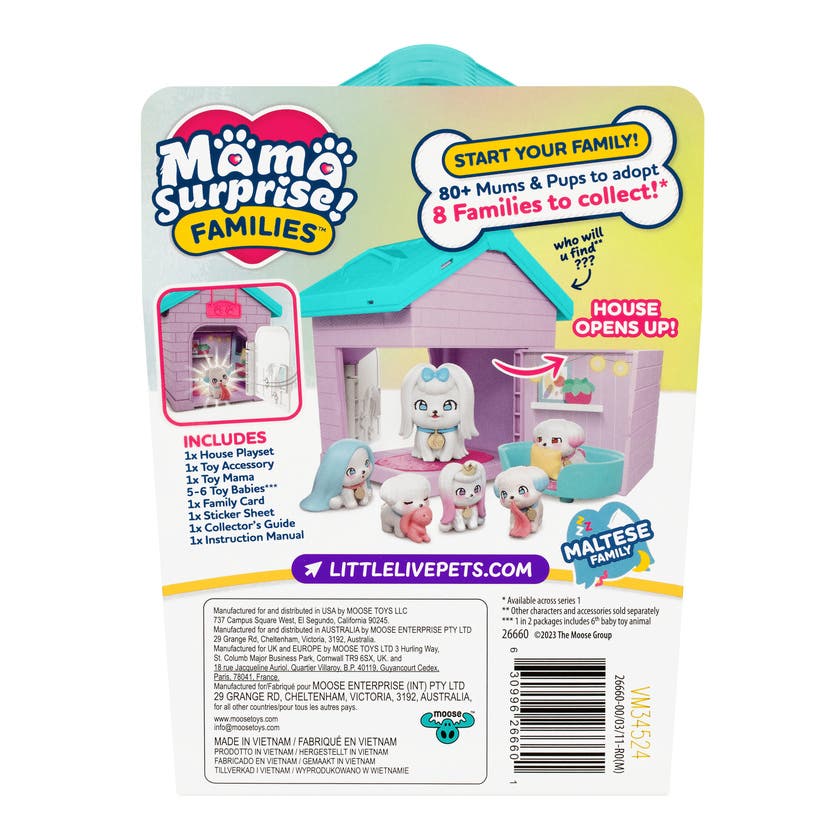 Little Live Pets, Mama Surprise Families Mamas Hus
