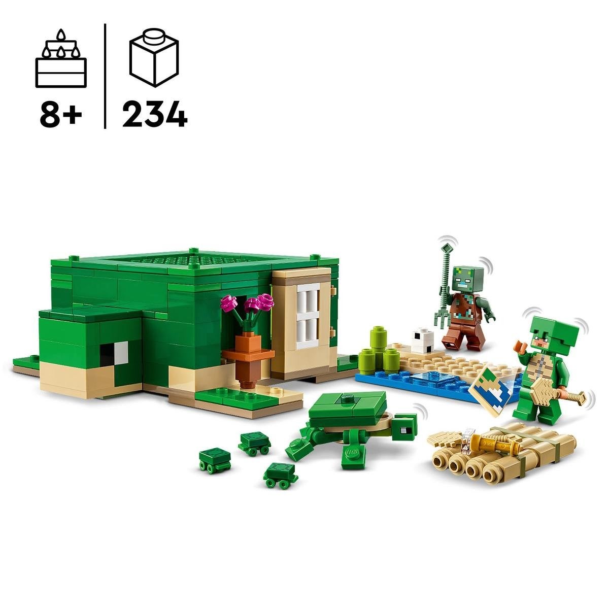 LEGO Minecraft 21254, Skillskjerhuset