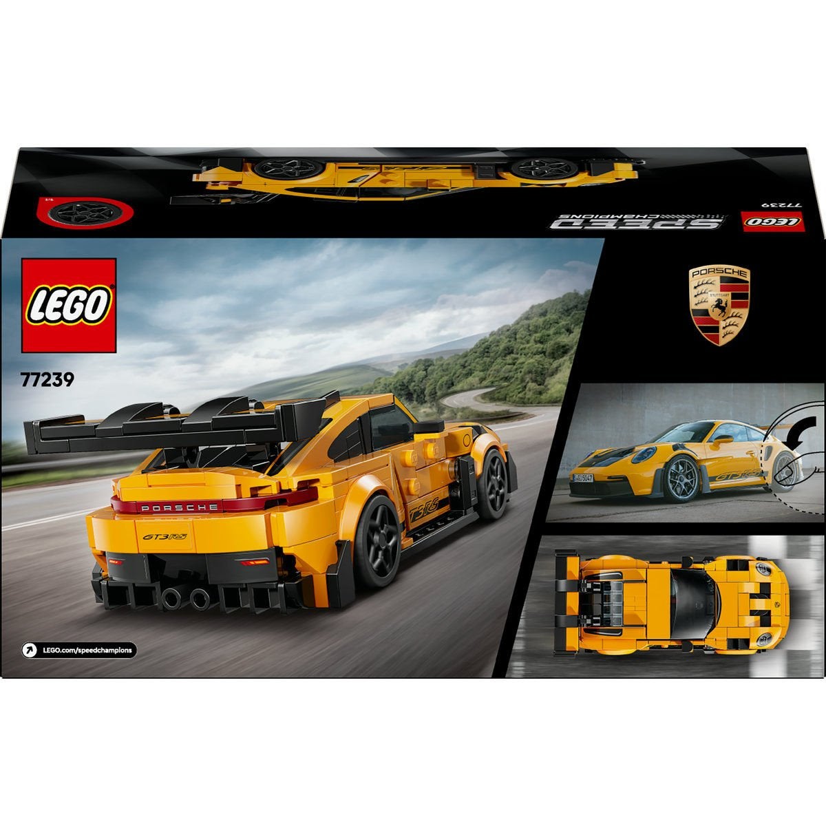 LEGO Speed Champions 77239, Porsche 911 GT3 RS superbil