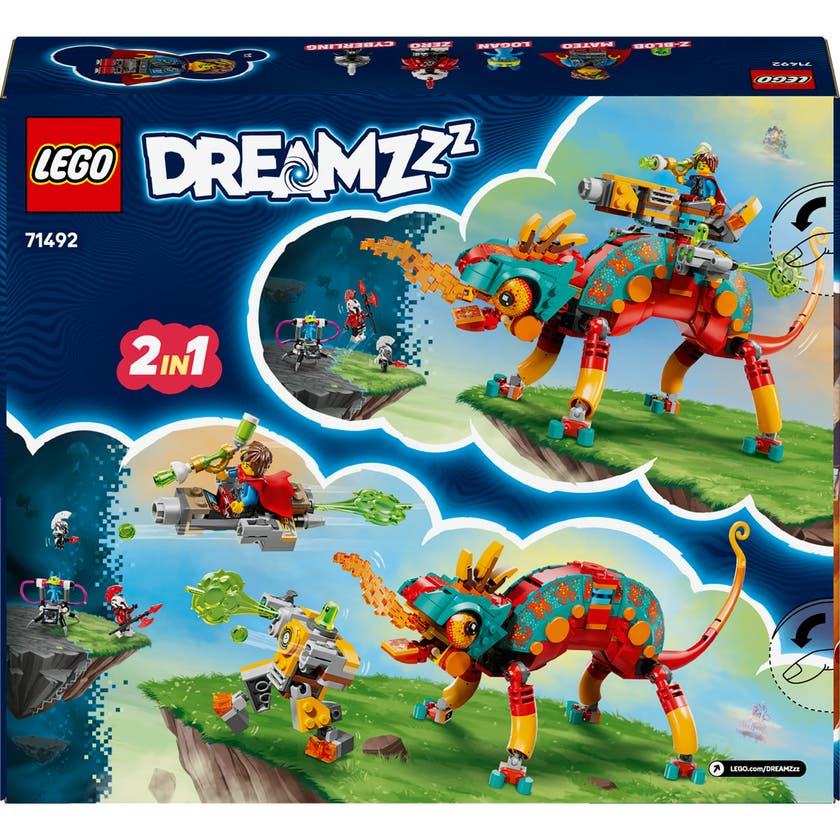 LEGO DREAMZzz 71492, Mateos ildkameleont