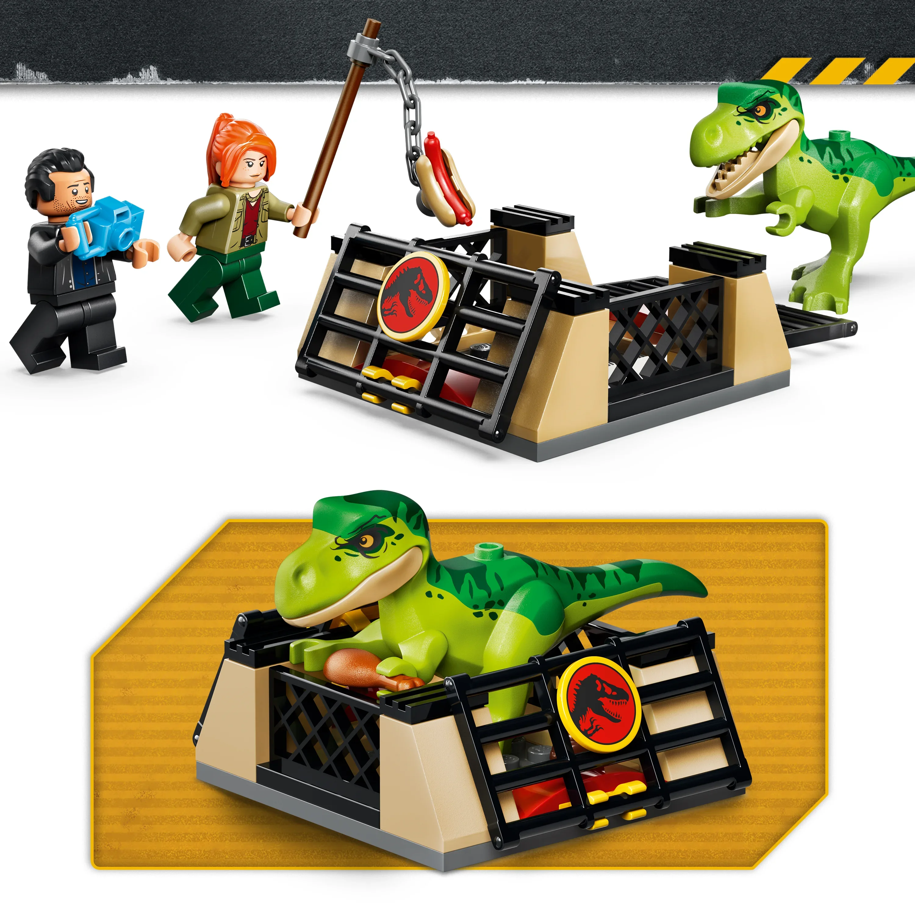 LEGO® Jurassic World 77978, Transportbil for ung T. rex