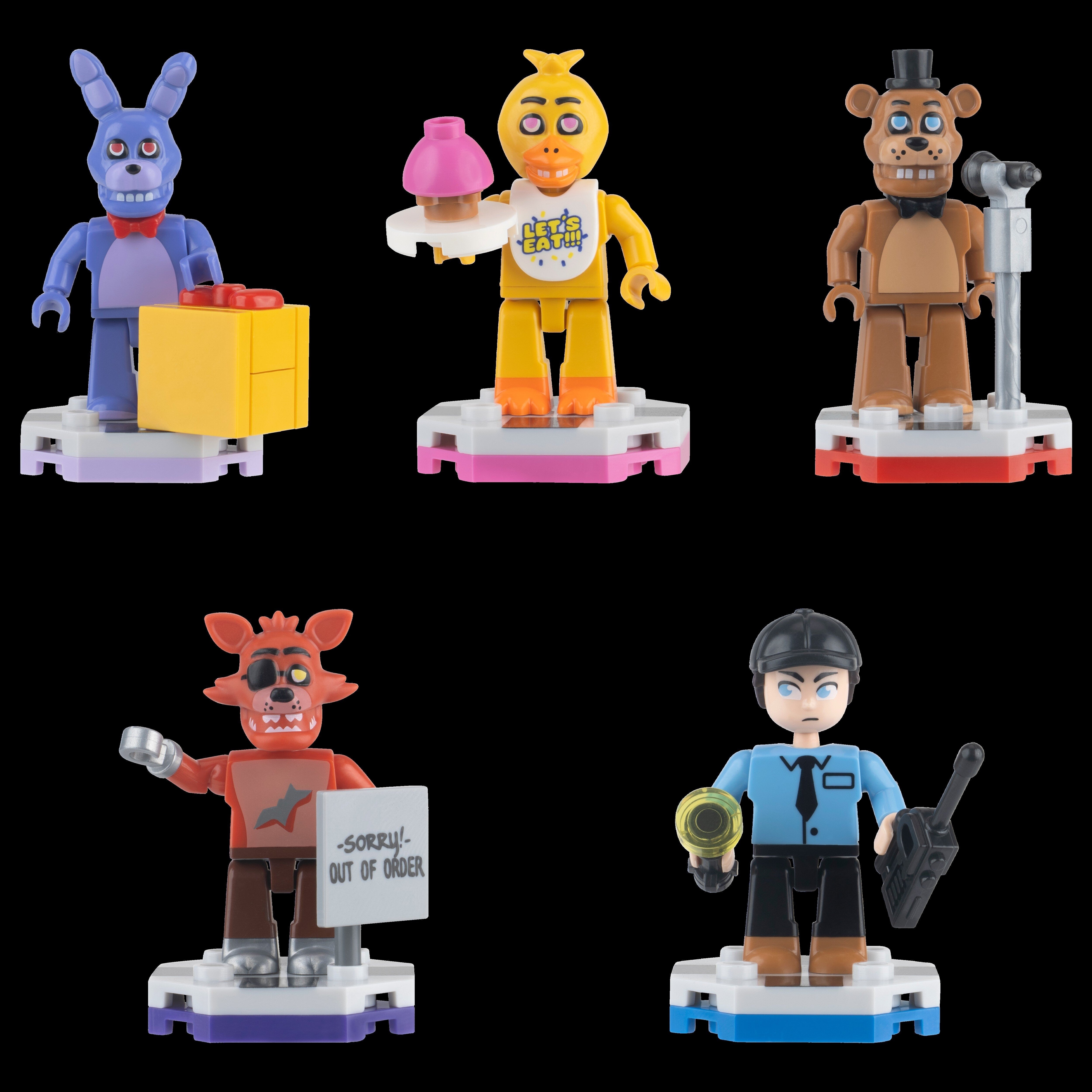 BLDR Five Nights at Freddy's Mystery-minifigur Konstruksjonsleke
