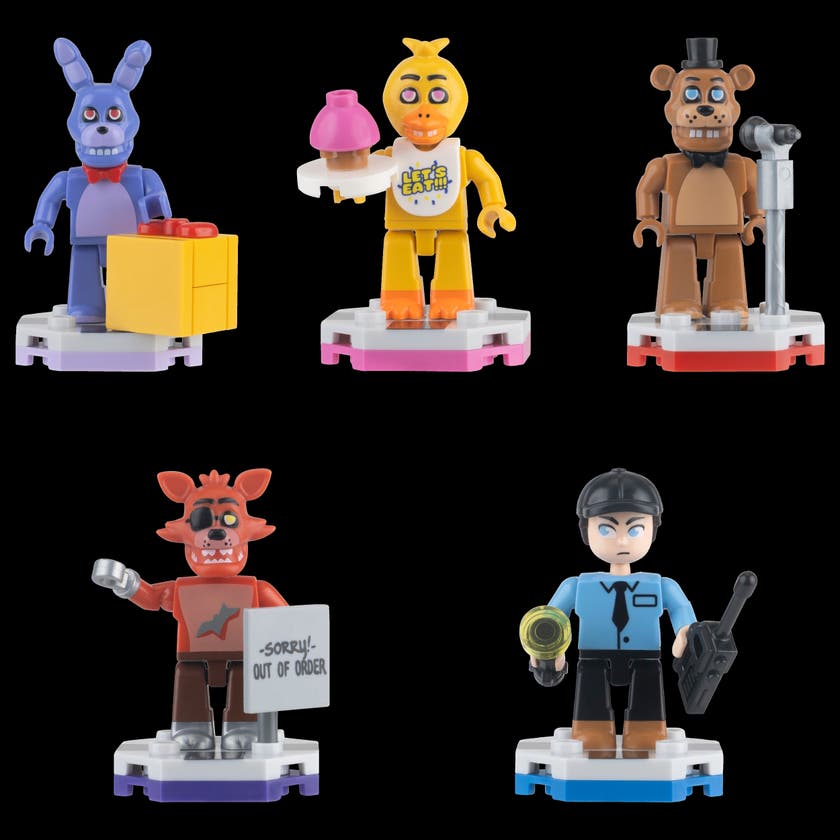 BLDR Five Nights at Freddy's Mystery-minifigur Konstruksjonsleke