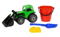 Plasto - Sandsett med traktor